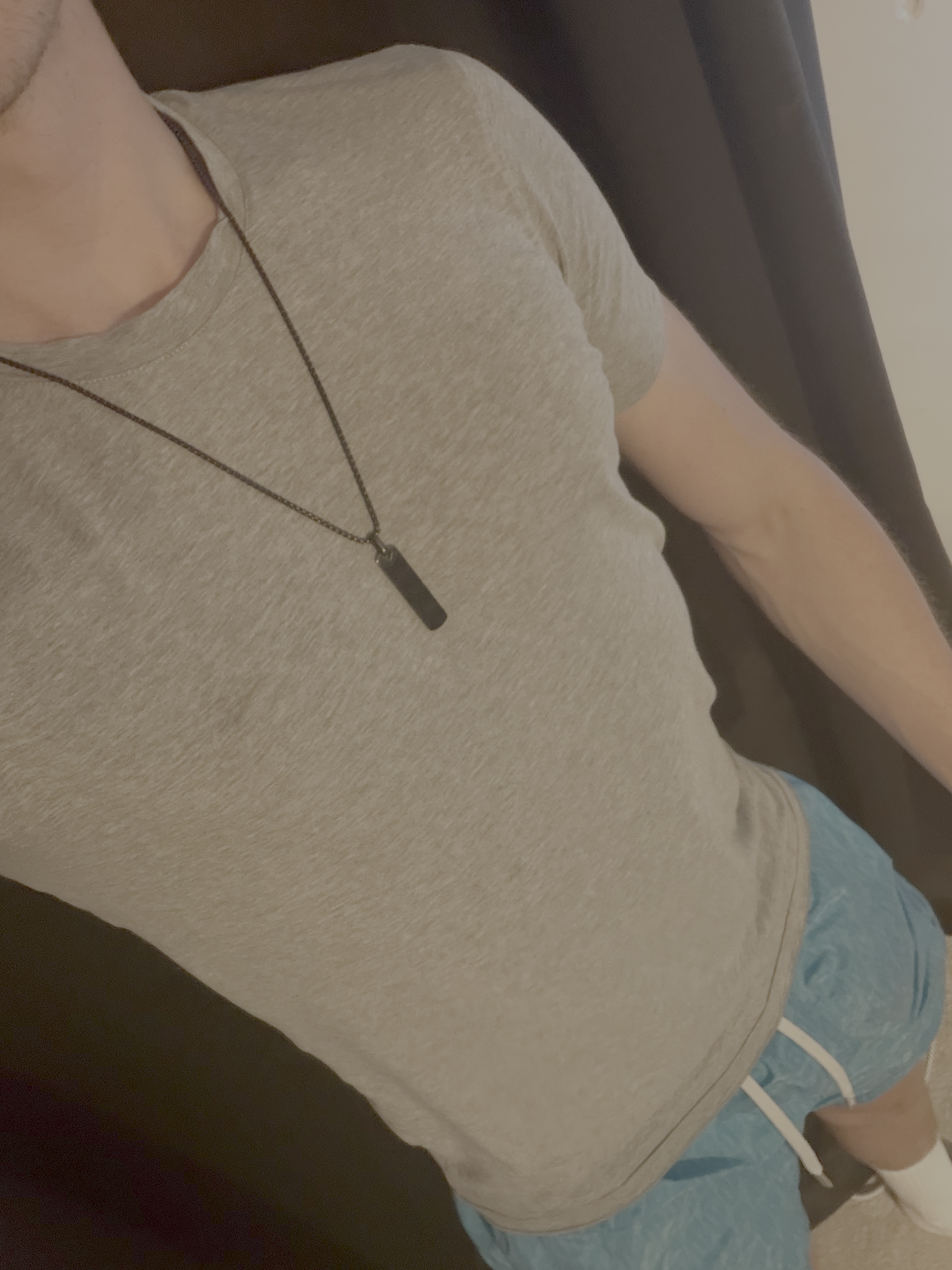 Jacob Cantlon with The Black Building Block pendant