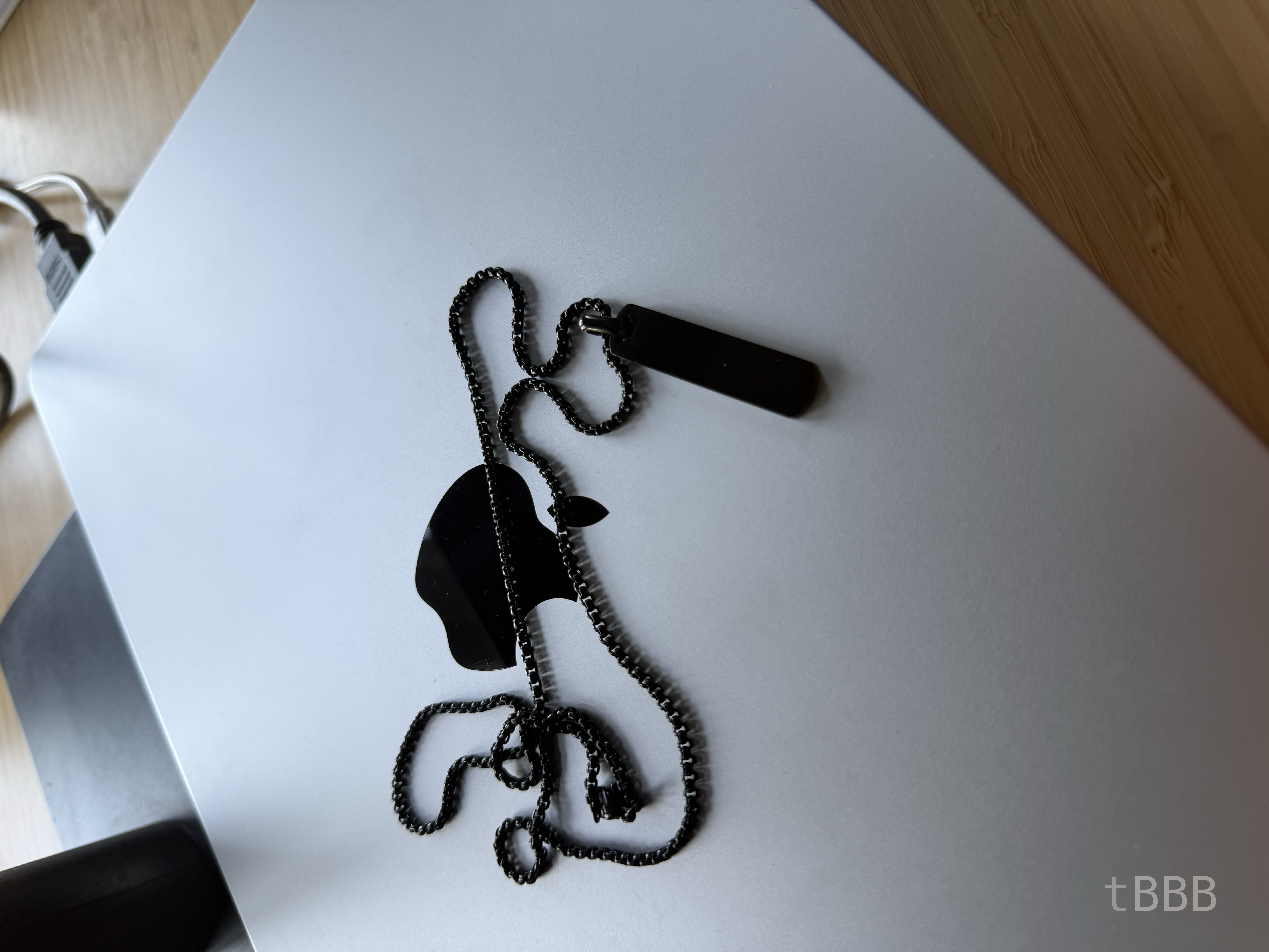The Black Building Block pendant